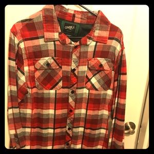 O’Neill Plaid Classic Fit Button Down Shirt